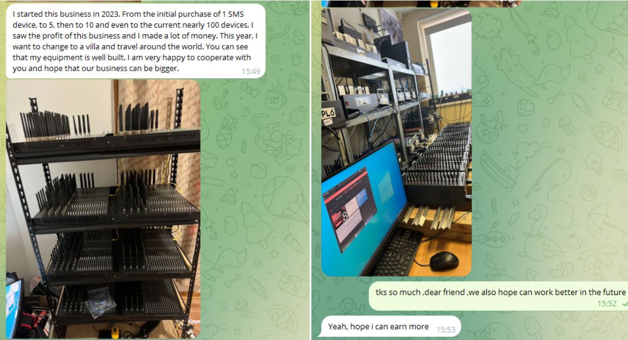 William / SMS Business / USA